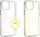 Kapak telefoni FIXED Slim AntiUV për Google Pixel 9/9 Pro, TPU, transparent