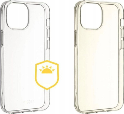 Kapak telefoni FIXED Slim AntiUV për Google Pixel 9/9 Pro, TPU, transparent