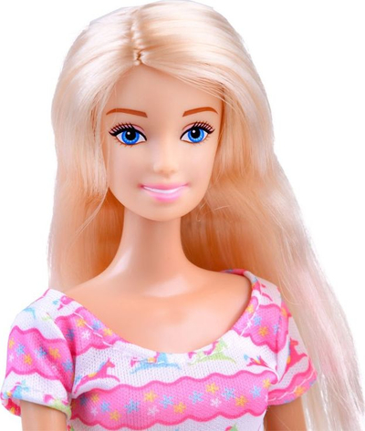 Set lodër Anlily Jockey Doll ZA3919, kukull me kal, aksesorë, rozë