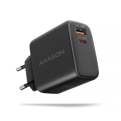Karikues muri Axagon ACU-PQ45, 45W, 2 porta USB QC3.0 PD, i zi