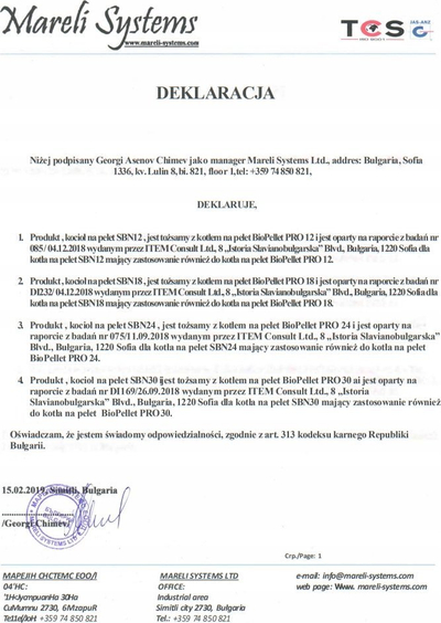 Kaldajë peleti Ferroli Biopellet Pro 24kW, rezervuar 105kg, gri