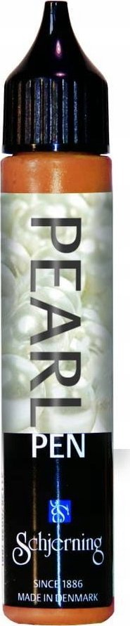Perla të lëngshme Schjerning Pearl Pen, efekt 3D, 28 ml, karamel