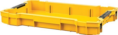 Tabaka organizimi Dewalt TOUGHSYSTEM 2.0 Shallow Tray, për vegla, plastike, e verdhë