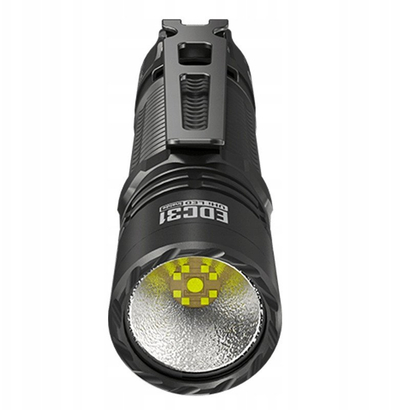 Elektrik dore Nitecore EDC31, 3500 lumens, karikim USB, i zi