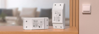 Ndërrues smart WiFi Sonoff Basic R2, 220V, 10A, i bardhë