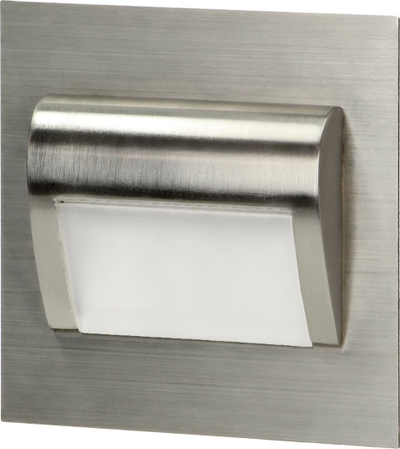 Ndriçues shkallësh LED Zamel Recessed, 12V, 4000K, satinë