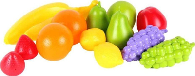 Сет играчки кујна Technok Fruits in Double Net 5521 p8, пластични овошја, разнообојни
