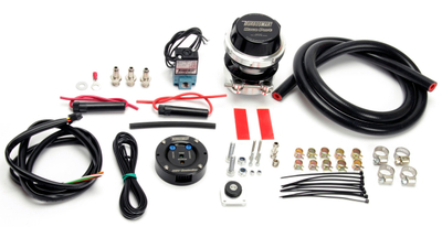 Kontrollues Boost Turbosmart eBoost2, elektronik, me Blow Off Valve Race Port, i zi