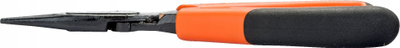 Pinca hundëgjata Bahco 2430G, 140mm, me dorezë ergonomike, portokalli me të zezë