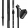 Shkopinj nordik Spokey Cloud SPK-944807, alumini, sistem Antishock, gri