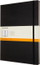 Fletore Moleskine Classic Professional XXL, 192 faqe, me vija, e zezë