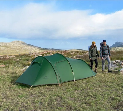 Çader kampingu Naturehike Opalus 3, për 3 veta, mban shi 4000mm, e gjelbër