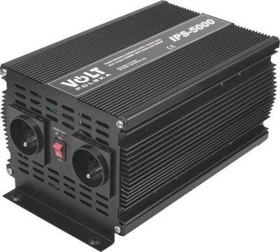 Inverter Volt Polska IPS5000/24V, 24V DC në 230V AC, 2500W, i zi