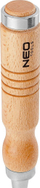 Daltë për dru Neo Chisel, 10 mm, çelik CrV, dorezë druri