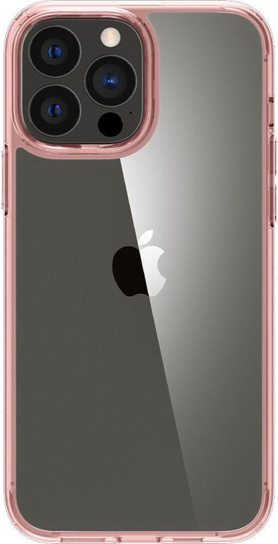 Kapak Spigen Ultra Hybrid për iPhone 13 Pro Max, i tejdukshëm, rozë