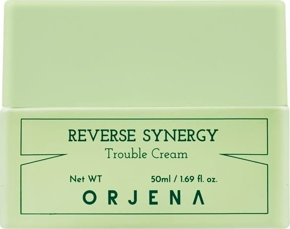 Krem fytyre ORJENA Reverse Synergy Trouble Cream, CICA-Exo 10000 ppm, me kafeinë