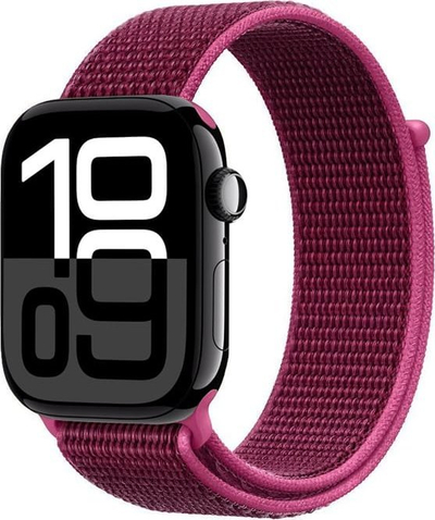 Rrip sportiv Crong Nylon për Apple Watch, 38/40/41/42 mm, Magenta Fusion