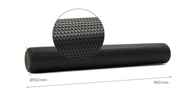 Roller për Yoga Zipro, I zi