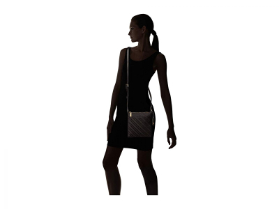 Çantë krahu Tommy Hilfiger Julia Jacquard, e zezë
