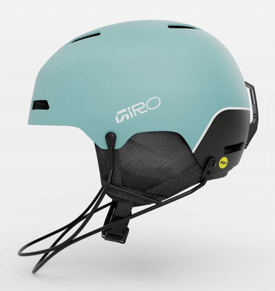 Скијачка кацига Giro Ledge SL MIPS, големина M 55.5-59cm, мат сиво јаглен/ладен повев