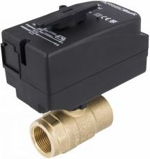 Valvulë me top Afriso 2-WAY Bev 3/4", NC, aktuator 230V, e zezë