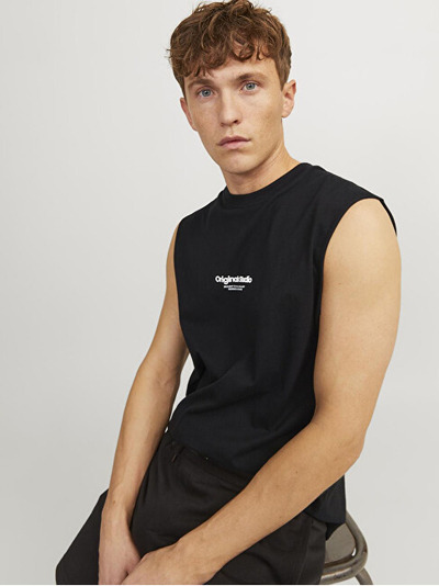 Maicë për meshkuj Jack&Jones JORVESTERBRO, e zezë
