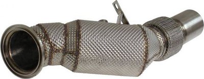 Downpipe TurboWorks BMW B48 F30 340i F32 440i, me katalizator 200 cell, me mburojë termike
