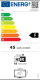 Телевизор TCL 43S5403A, 43", Full HD, Андроид ТВ, црн