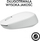 Maus Logitech M171, wireless, USB, i bardhë