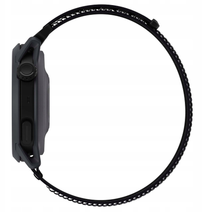 Спортски часовник Coros Pace 4, GPS, екран 1.2\" AMOLED, црн, најлонски ремен