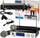 Set karaoke Blow, 2 mikrofonë wireless VHF, i zi