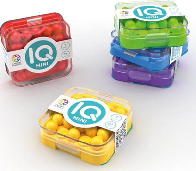 Lojë xhepi logjike IUVI Games Smart Games IQ Mini, version anglisht, shumëngjyrëshe