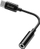 Adapter audio Genius ACC-C100, USB-C në 3.5mm, stereo, i zi