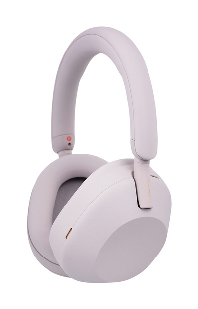 Kufje Sony WH-1000XM5, wireless me zhurmë-anulim, me kabllo, argjendi e bardhë