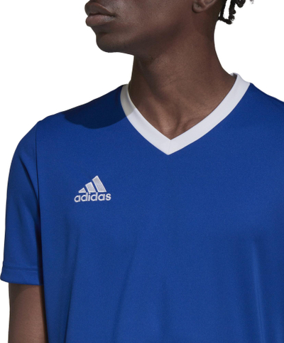Bluzë sportive Adidas Entrada 22 JSY M HG6283, poliester, për burra, blu