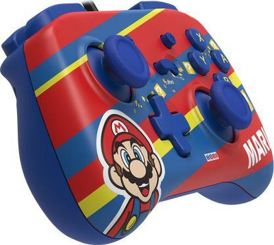 Контролер Hori Horipad Mini Mario, жичен, шарен