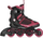 Patina inline Spokey Revo, rrota 80 mm, kushineta ABEC-7, të kuqe e zeza, nr EU 40