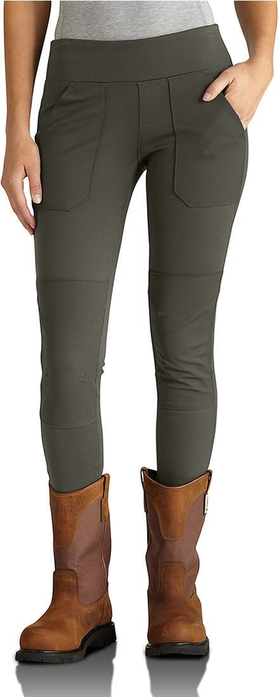 Leggins Carhartt Force Utility për goca, madhësia M, gri e errët