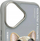 Kuti mbrojtëse Nimmy Glasses Cool Dog për iPhone 16, 6.1", gri