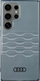 Mbrojtëse telefoni Audi IML Geometric, për Samsung Galaxy S24 Ultra, dizajn gjeometrik, gri