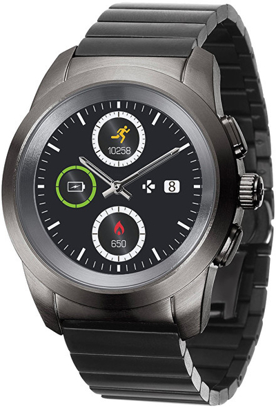 Orë e mençur MyKronoz ZeTime Elite Titanium Modern Link hybrid - 39 mm