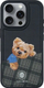 Mbrojtëse telefoni Forcell Zuck Bear Everly, MagSafe, për iPhone 16 Pro Max, e zezë