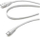 Kabllo USB për Micro USB, 1m, e bardhë