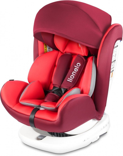 Ulëse për veturë Lionelo, 0-36 kg, e kuqe