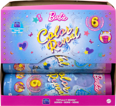 Kukull Barbie Color Reveal HNX04, seri Totally Denim, 3 vjeç+, shumëngjyrëshe