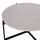 Tavolinë për kafe Φ80x45Hcm (HM9588.05), bardhë/ zezë