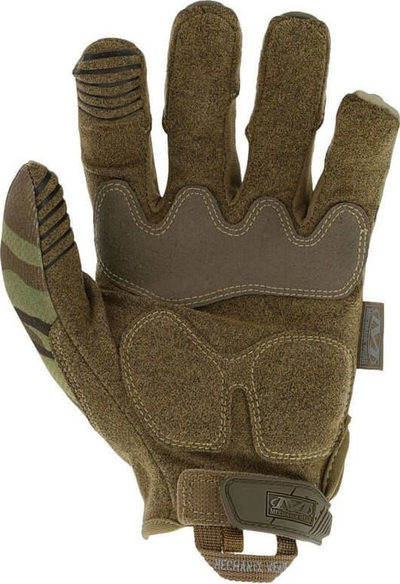 Doreza taktike Mechanix Wear M-Pact, pëllëmbë e përforcuar, mbrojtje gome, MultiCam