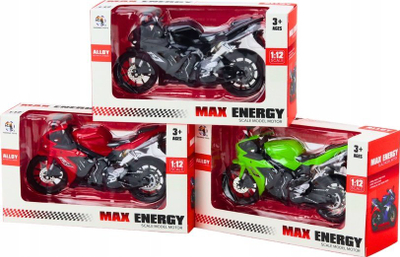 Lodër motor sportiv LEAN Toys, shkallë 1:12, me figurë shofer