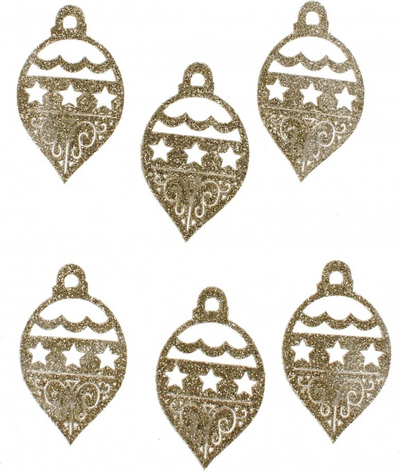 Sticker Craft with Fun Christmas Glitter Baubles, set dekorativ, shumëngjyrëshe