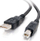 Kabllo USB C2G, USB A me USB B, 1m, e zezë